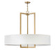 Hinkley Canada - LED Chandelier - Hampton - Brushed Bronze- Union Lighting Luminaires Decor