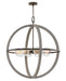 Hinkley Canada - LED Chandelier - Bodie - Dark Cement- Union Lighting Luminaires Decor