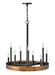 Hinkley Canada - LED Chandelier - Wells - Weathered Brass- Union Lighting Luminaires Decor