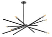 Hinkley Canada - LED Chandelier - Archer - Satin Black- Union Lighting Luminaires Decor