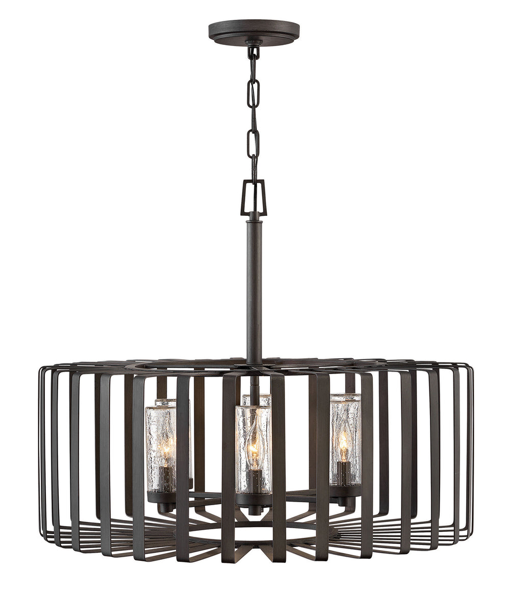 Hinkley Canada - LED Chandelier - Reid - Brushed Graphite- Union Lighting Luminaires Decor