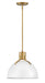 Hinkley Canada - LED Pendant - Argo - Polished White- Union Lighting Luminaires Decor