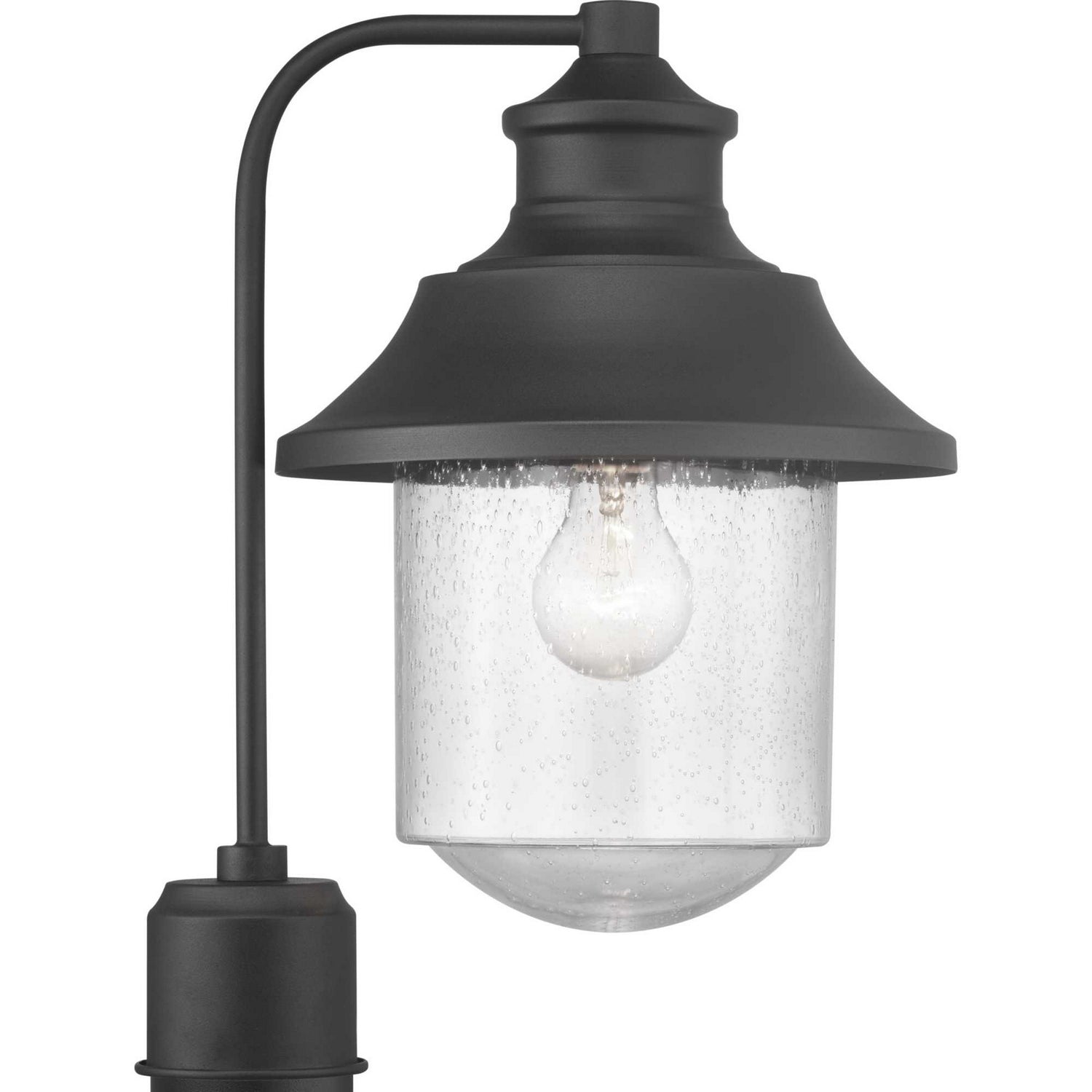 Progress Canada - One Light Post Lantern - Weldon - Black- Union Lighting Luminaires Decor