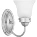Progress Canada - One Light Bath Bracket - Fluted Glass-Etched - Polished Chrome- Union Lighting Luminaires Decor