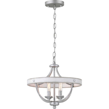Progress Canada - Four Light Semi-Flush Convertible - Gulliver - Galvanized- Union Lighting Luminaires Decor