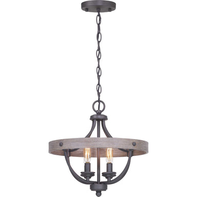Progress Canada - Four Light Semi-Flush Convertible - Gulliver - Graphite- Union Lighting Luminaires Decor