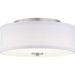 Progress Canada - LED Semi-Flush - Inspire LED - Brushed Nickel- Union Lighting Luminaires Decor