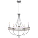 Progress Canada - Five Light Chandelier - Gulliver - Galvanized- Union Lighting Luminaires Decor