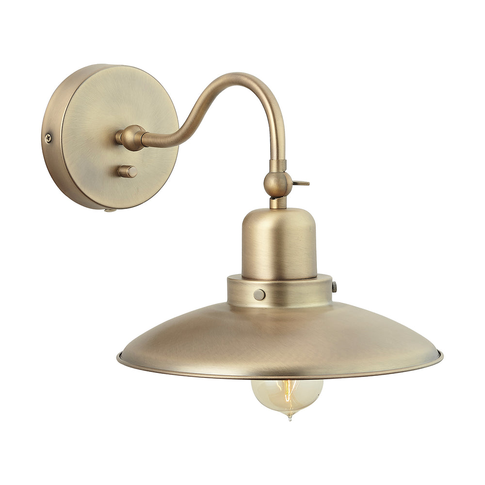 Capital Lighting - One Light Wall Sconce - Dewitt - Aged Brass- Union Lighting Luminaires Decor