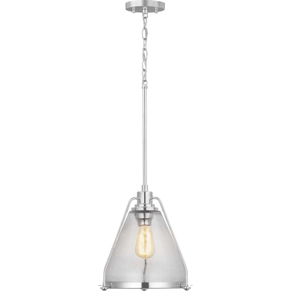 Progress Canada - One Light Pendant - Range - Polished Nickel- Union Lighting Luminaires Decor