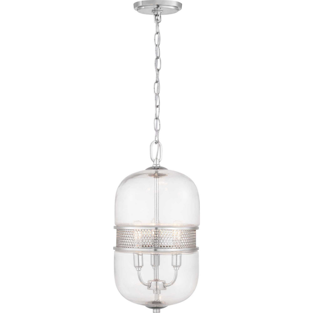 Progress Canada - Three Light Pendant - Cayce - Polished Chrome- Union Lighting Luminaires Decor