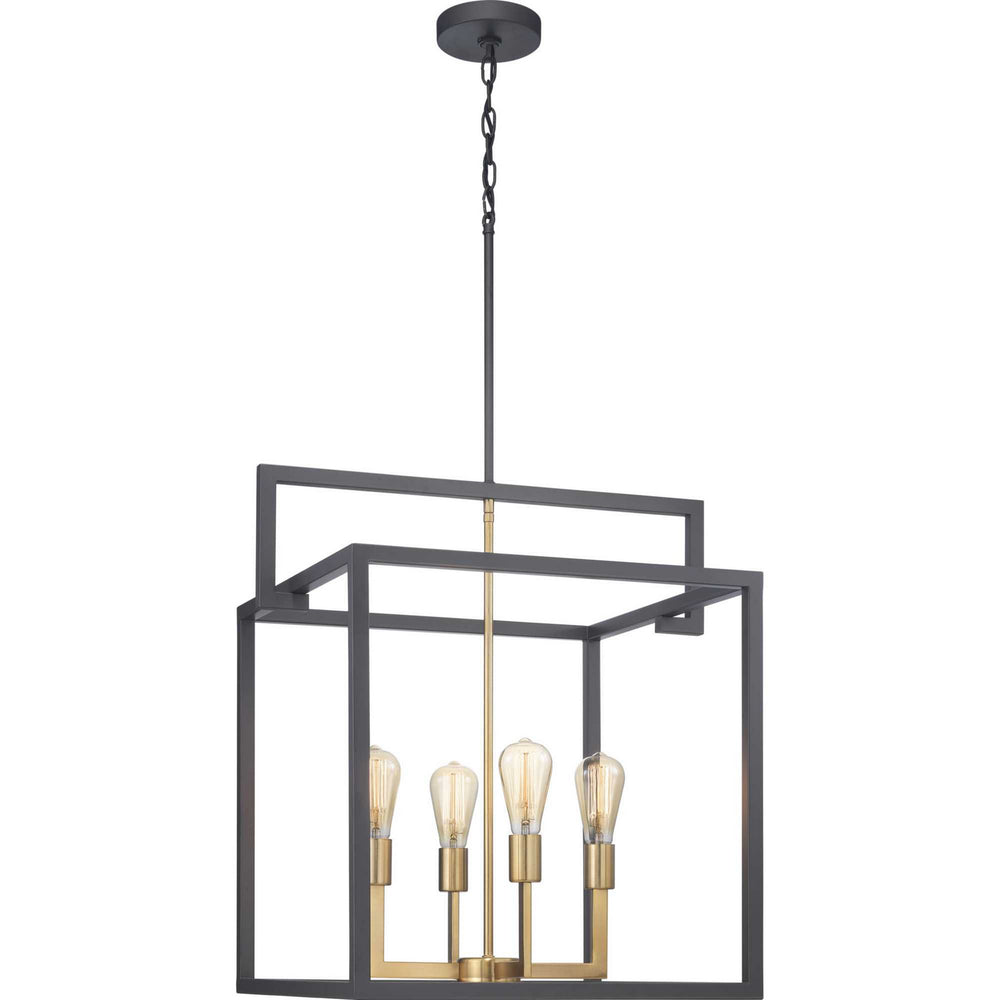 Progress Canada - Four Light Pendant - Blakely - Graphite- Union Lighting Luminaires Decor