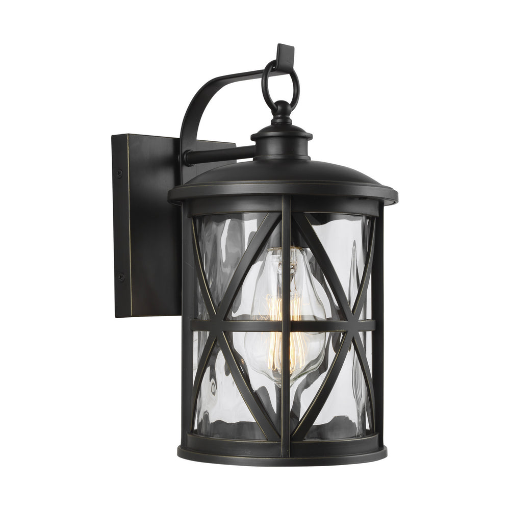 Generation Lighting Canada - One Light Outdoor Wall Lantern - Millbrooke - Antique Bronze- Union Lighting Luminaires Decor