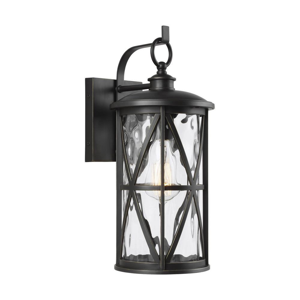 Generation Lighting Canada - One Light Outdoor Wall Lantern - Millbrooke - Antique Bronze- Union Lighting Luminaires Decor