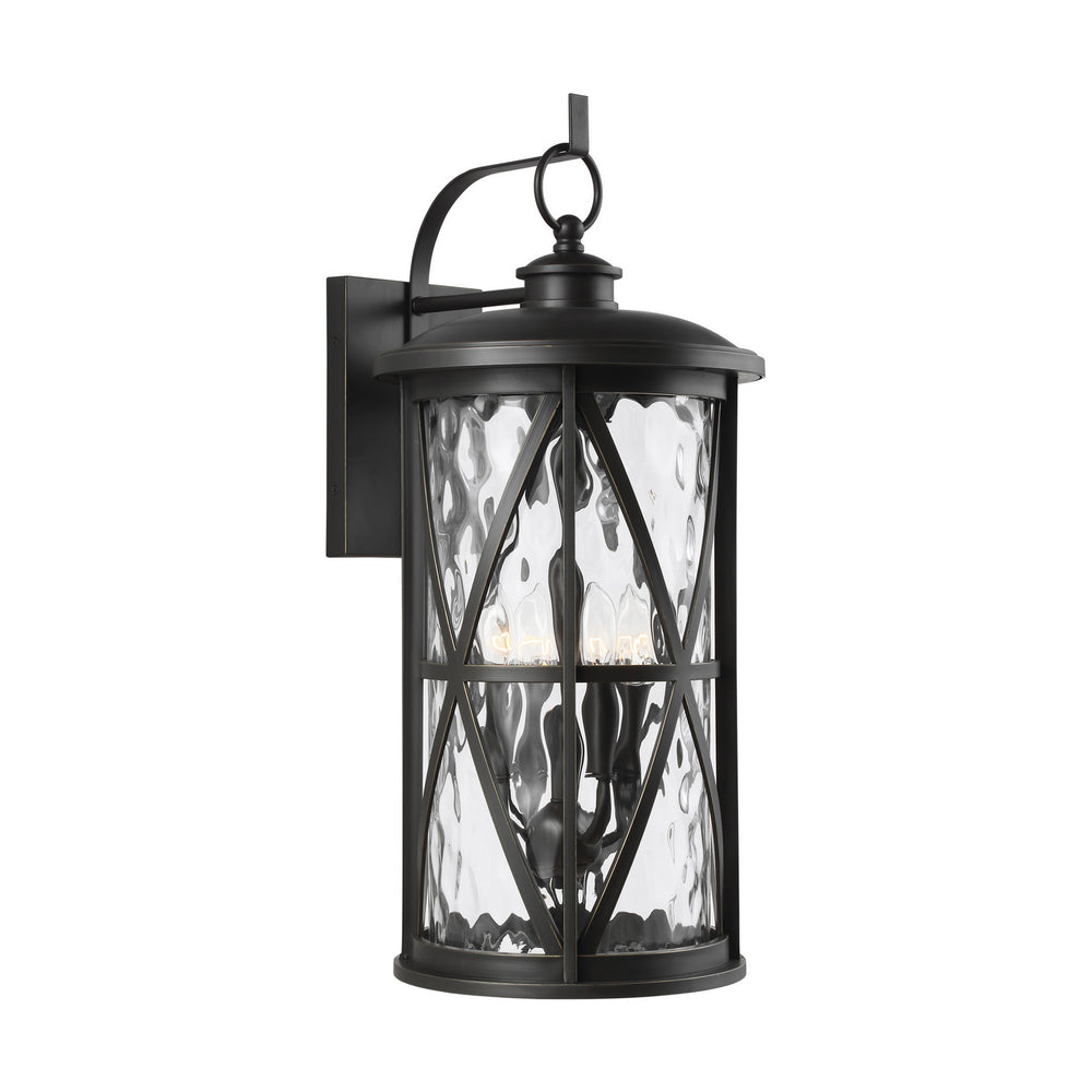 Generation Lighting Canada - Four Light Outdoor Wall Lantern - Millbrooke - Antique Bronze- Union Lighting Luminaires Decor