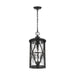 Generation Lighting Canada. - Three Light Outdoor Pendant - Millbrooke - Antique Bronze- Union Lighting Luminaires Decor