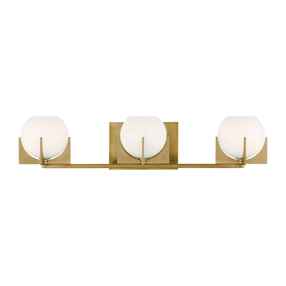 Generation Lighting Canada - LED Vanity - Abbott - Burnished Brass- Union Lighting Luminaires Decor