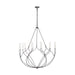 Visual Comfort Studio Canada - 12 Light Chandelier - Richmond - Weathered Galvanized- Union Lighting Luminaires Decor