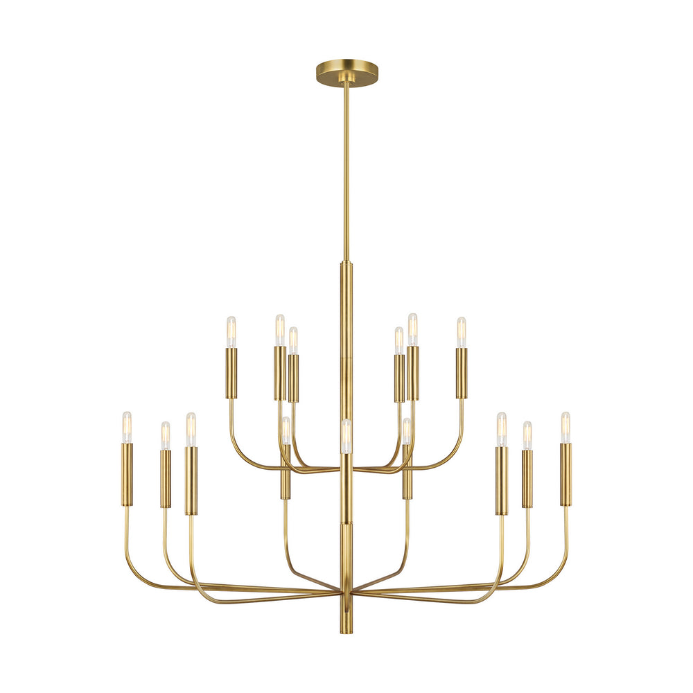 Visual Comfort Studio Canada - 15 Light Chandelier - Brianna - Burnished Brass- Union Lighting Luminaires Decor