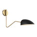 Visual Comfort Studio Canada - One Light Wall Sconce - Jane - Midnight Black- Union Lighting Luminaires Decor