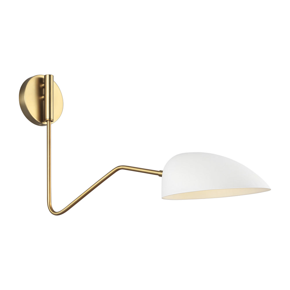 Visual Comfort Studio Canada - One Light Wall Sconce - Jane - Matte White- Union Lighting Luminaires Decor