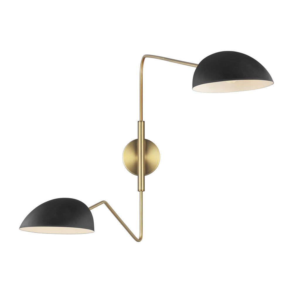 Visual Comfort Studio Canada - Two Light Wall Sconce - Jane - Midnight Black- Union Lighting Luminaires Decor