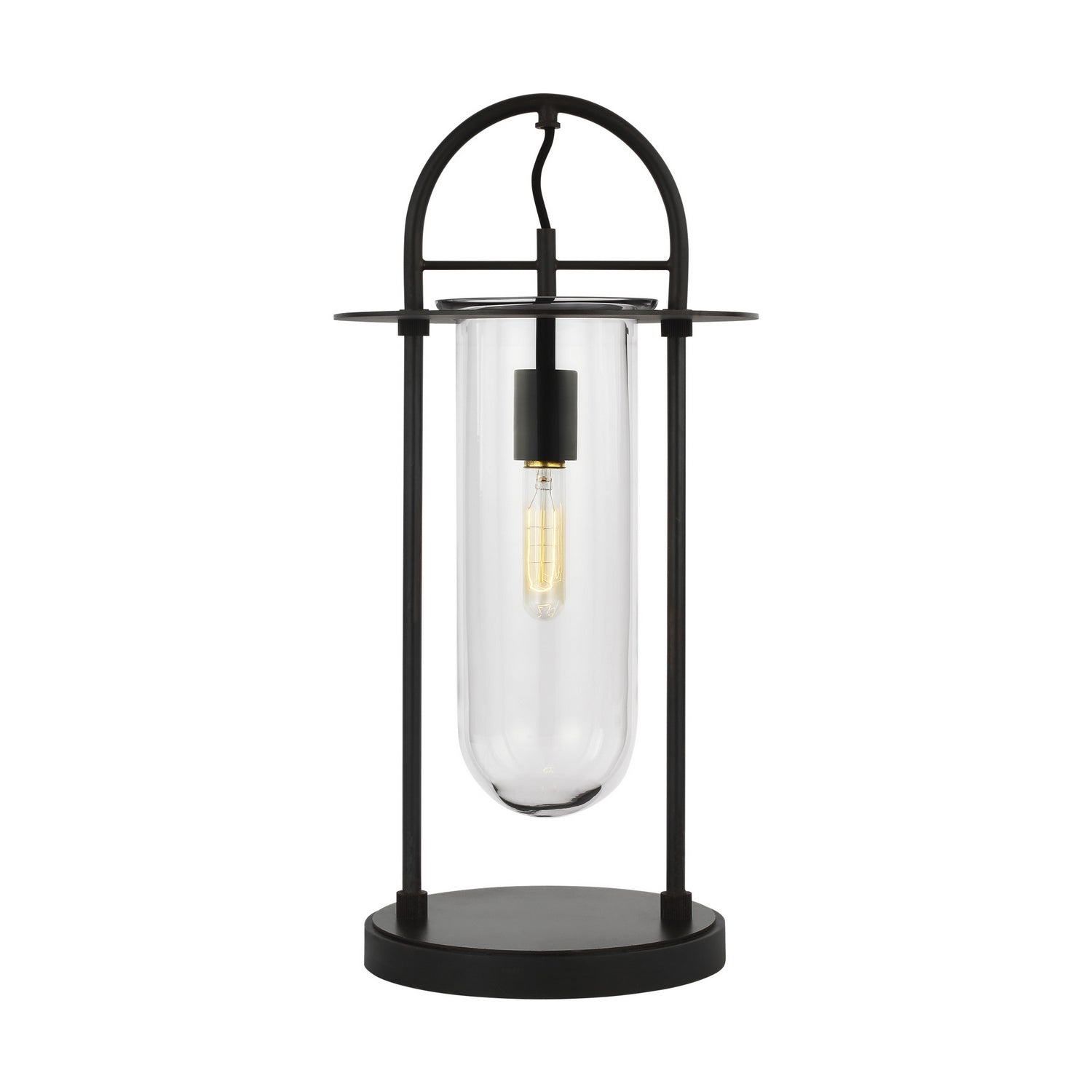 Visual Comfort Studio Canada - One Light Table Lamp - Nuance - Aged Iron- Union Lighting Luminaires Decor