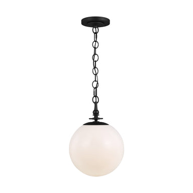 Visual Comfort Studio Canada - One Light Pendant - Capri - Aged Iron- Union Lighting Luminaires Decor