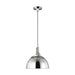 Visual Comfort Studio Canada - One Light Pendant - Logan - Polished Nickel- Union Lighting Luminaires Decor