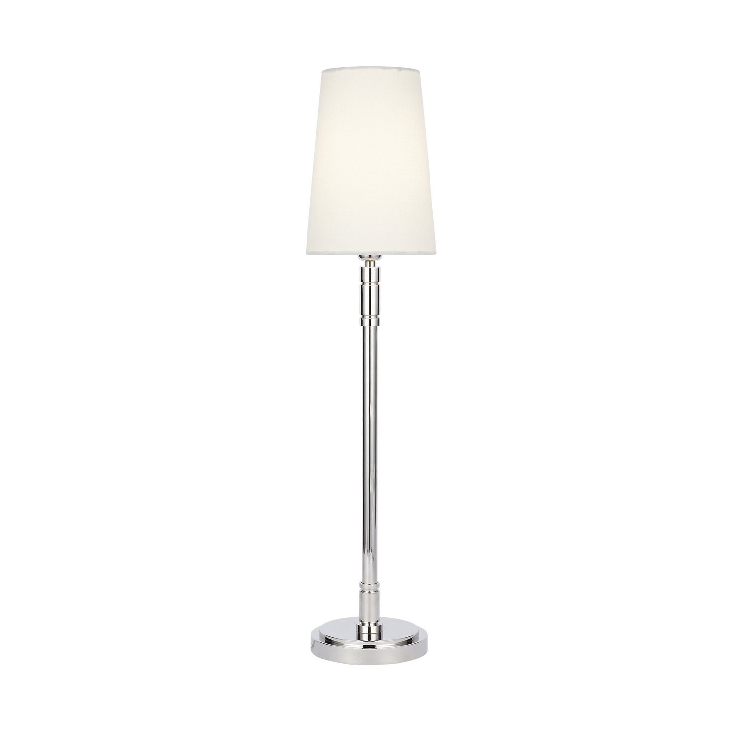 Visual Comfort Studio Canada - One Light Table Lamp - Beckham Classic - Polished Nickel- Union Lighting Luminaires Decor