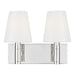 Visual Comfort Studio Canada - Two Light Vanity - Beckham Classic - Polished Nickel- Union Lighting Luminaires Decor