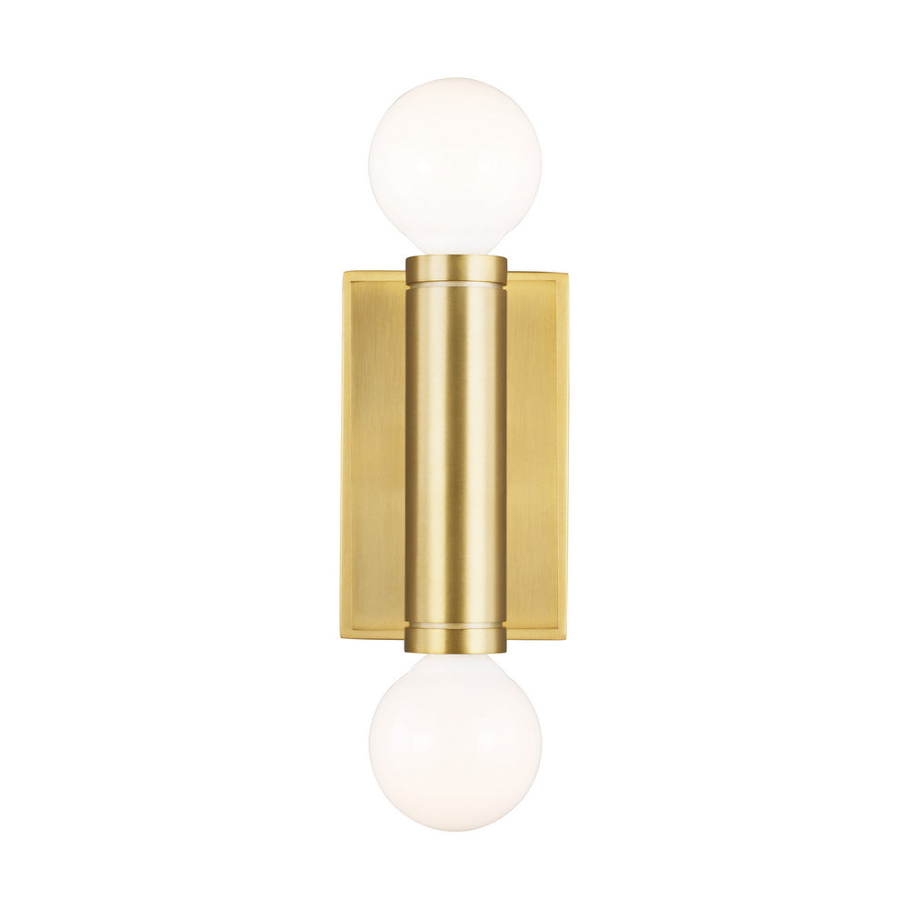 Visual Comfort Studio Canada - Two Light Wall Sconce - Beckham Modern - Burnished Brass- Union Lighting Luminaires Decor