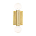 Visual Comfort Studio Canada - Two Light Wall Sconce - Beckham Modern - Burnished Brass- Union Lighting Luminaires Decor