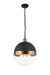 Matteo Canada - Three Light Pendant - Torino - Aged Gold Brass- Union Lighting Luminaires Decor