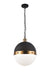 Matteo Canada - Three Light Pendant - Torino - Aged Gold Brass- Union Lighting Luminaires Decor
