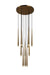 Matteo Canada - LED Pendant - Renaie - Aged Gold Brass- Union Lighting Luminaires Decor