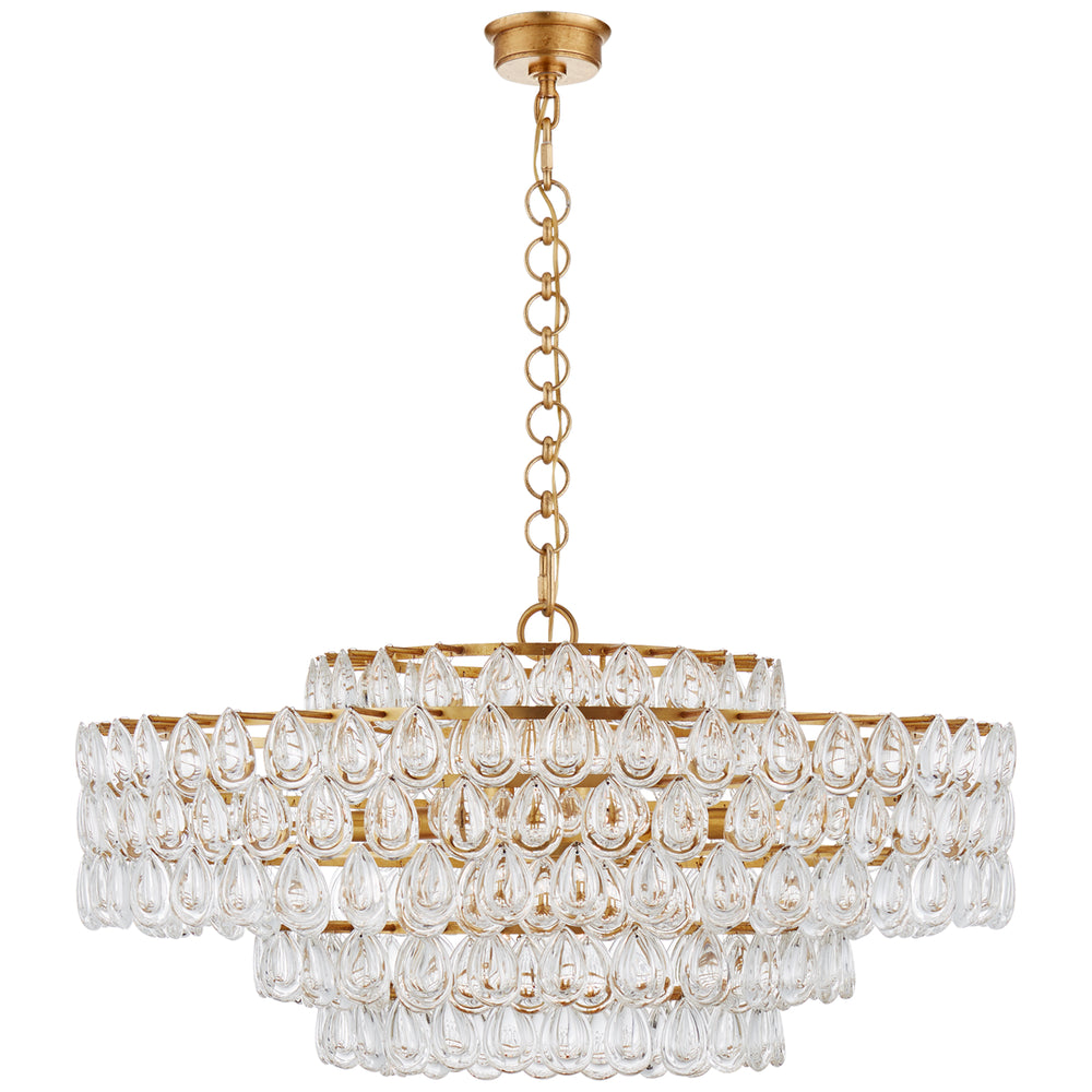 Visual Comfort Signature Canada - 12 Light Chandelier - Liscia - Gild- Union Lighting Luminaires Decor
