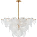 Visual Comfort Signature Canada - Nine Light Chandelier - Loire - Gild- Union Lighting Luminaires Decor