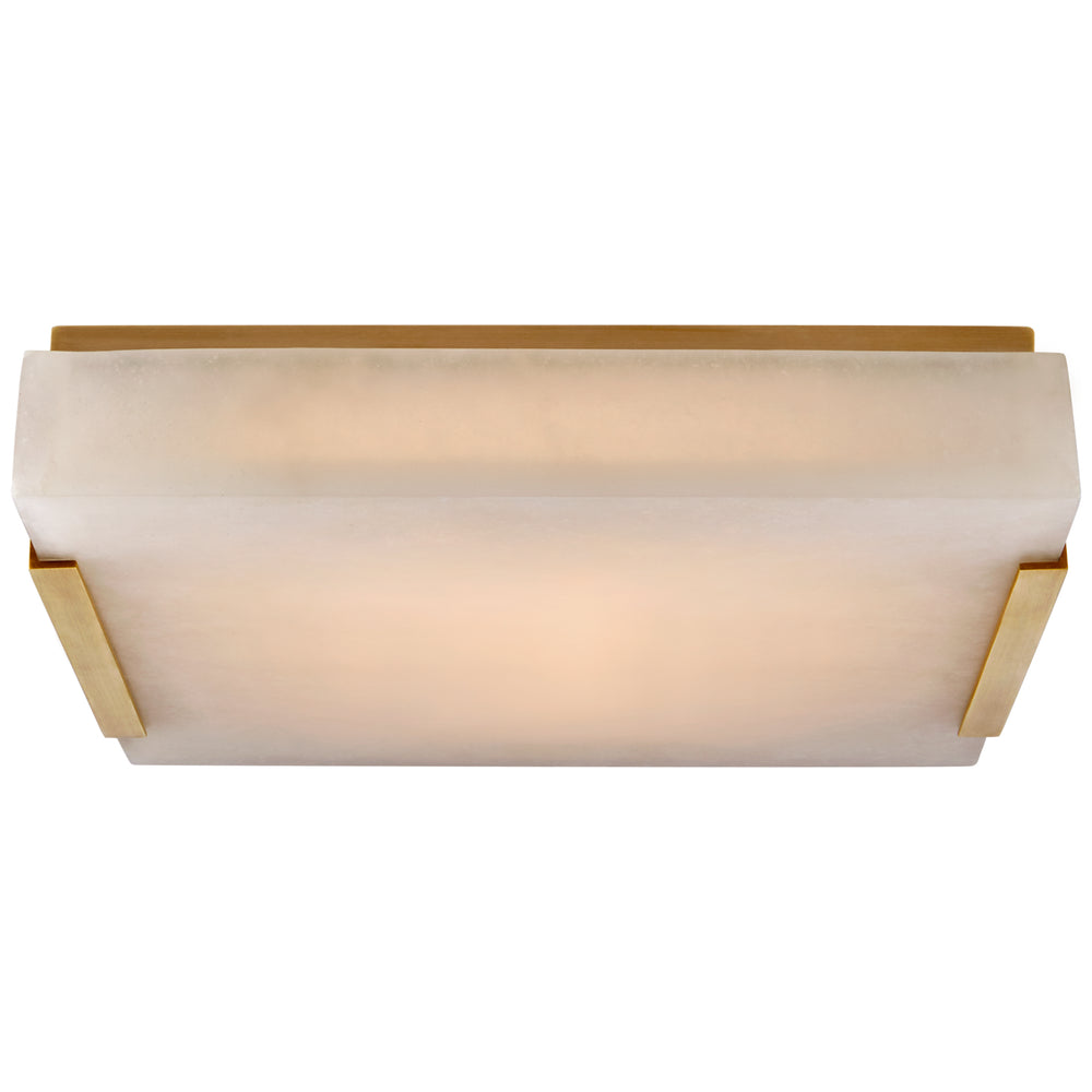 Visual Comfort Signature Canada - LED Flush Mount - Covet - Antique-Burnished Brass- Union Lighting Luminaires Decor