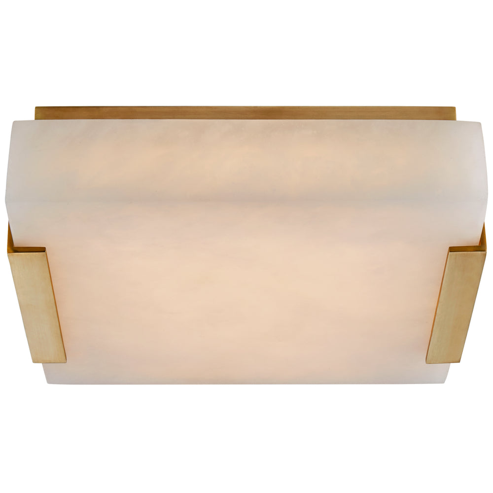 Visual Comfort Signature Canada - LED Flush Mount - Covet - Antique-Burnished Brass- Union Lighting Luminaires Decor