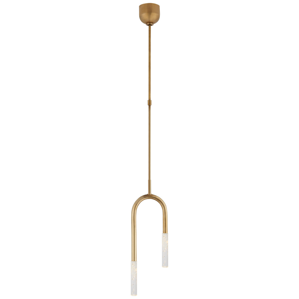 Visual Comfort Signature Canada - LED Pendant - Rousseau - Antique-Burnished Brass- Union Lighting Luminaires Decor