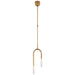 Visual Comfort Signature Canada - LED Pendant - Rousseau - Antique-Burnished Brass- Union Lighting Luminaires Decor