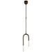 Visual Comfort Signature Canada - LED Pendant - Rousseau - Bronze- Union Lighting Luminaires Decor