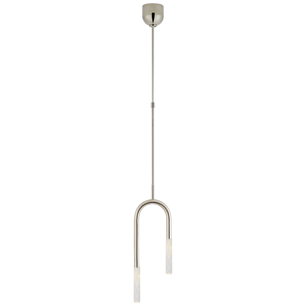 Visual Comfort Signature Canada - LED Pendant - Rousseau - Polished Nickel- Union Lighting Luminaires Decor