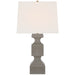 Visual Comfort Signature Canada - One Light Table Lamp - Finley - Shellish Gray- Union Lighting Luminaires Decor