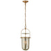 Visual Comfort Signature Canada - Three Light Lantern - Lorford - Gilded Iron- Union Lighting Luminaires Decor