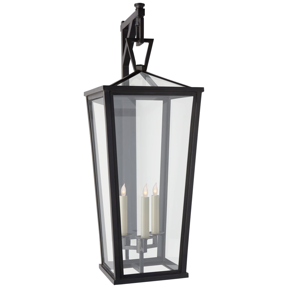 Visual Comfort Signature Canada - Three Light Wall Lantern - Darlana Outdoor - Bronze- Union Lighting Luminaires Decor