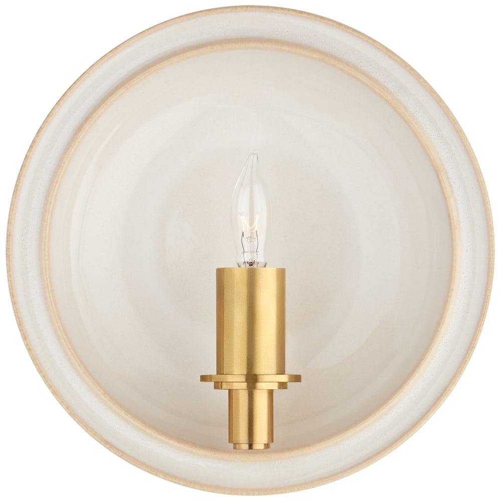 Visual Comfort Signature Canada - One Light Wall Sconce - Leeds - Ivory- Union Lighting Luminaires Decor