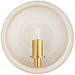 Visual Comfort Signature Canada - One Light Wall Sconce - Leeds - Ivory- Union Lighting Luminaires Decor