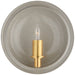 Visual Comfort Signature Canada - One Light Wall Sconce - Leeds - Shellish Gray- Union Lighting Luminaires Decor